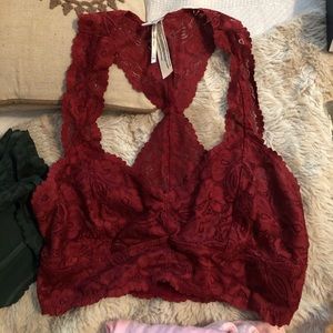 Free people crimson bralette
